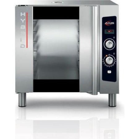 MVP GROUP Axis HYBRID Full Size Convection Oven, Manual Controls With Humidity Auto Reversing Fans AX-Hybrid